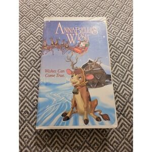 VHS Annabelles Wish clamshell case (VHS, 1997)